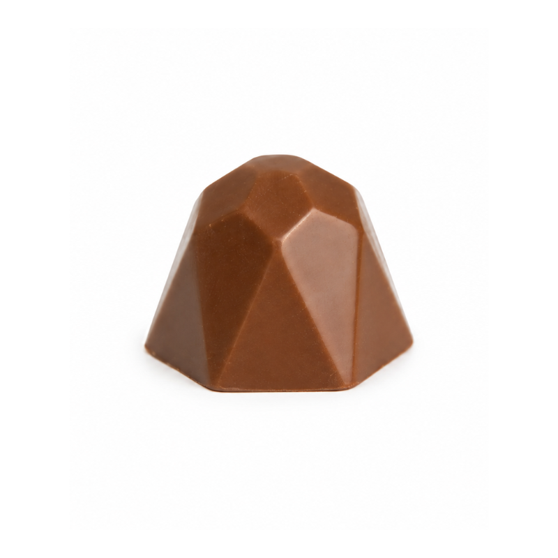Scatola di diamantini con nocciola al latte<br>(24 pezzi)