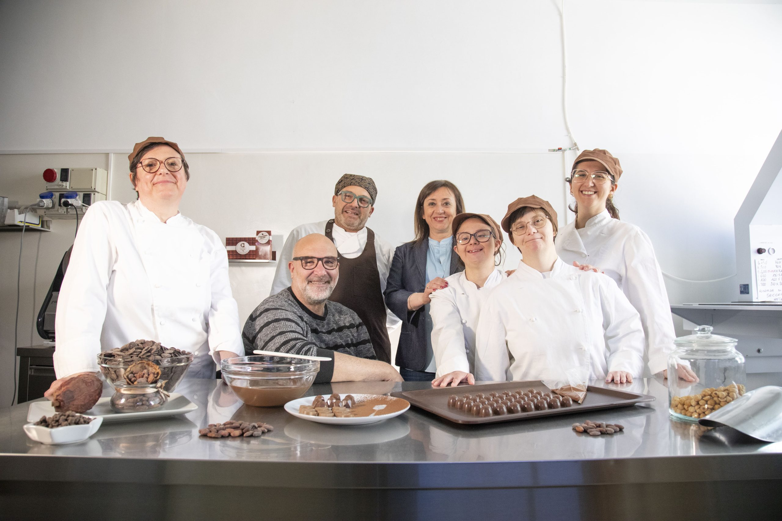 Team cicoccolateria sociale