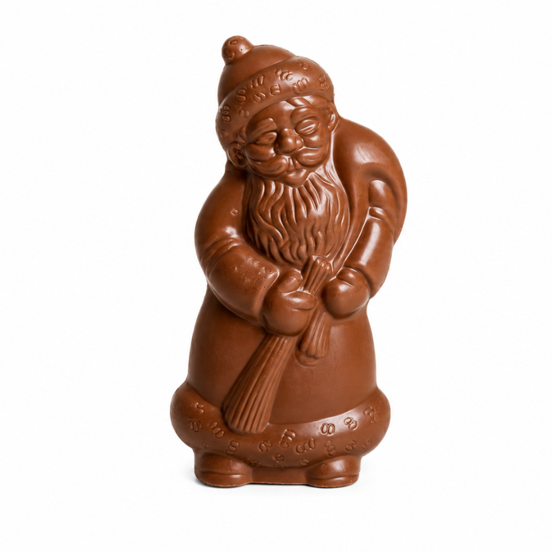Box espositore con babbo natale finlandese al latte