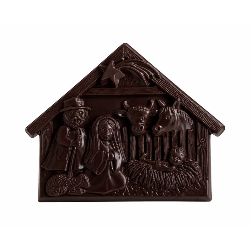 Casetta canadese fondente<br>con nocciole